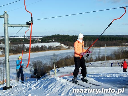 Wyciąg narciarski Dąbrówka k. Suwałk
