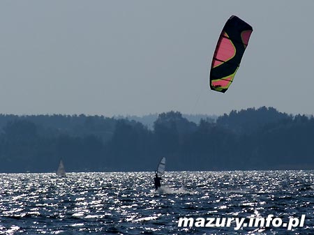 Kitesurfing na Mazurach