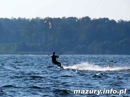 Kitesurfing na Mazurach