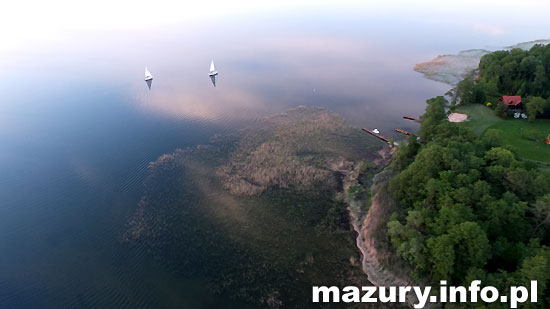 Loty widokowe motolotni nad Mazurami