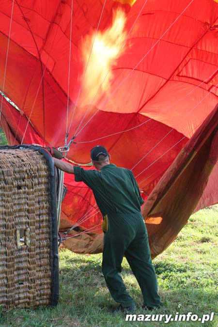 Mazury z lotu ptaka - Loty widokowe balonem