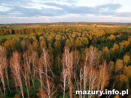 Lot widokowy balonem na ogrzane powietrze