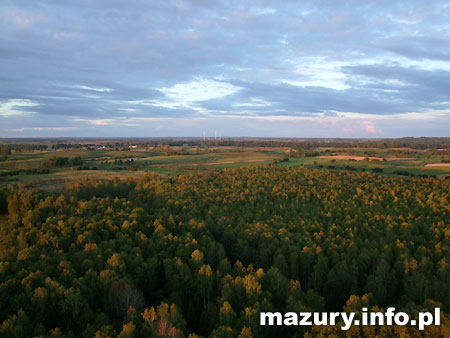 Lot widokowy balonem na ogrzane powietrze