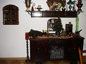 Salon kominkowy